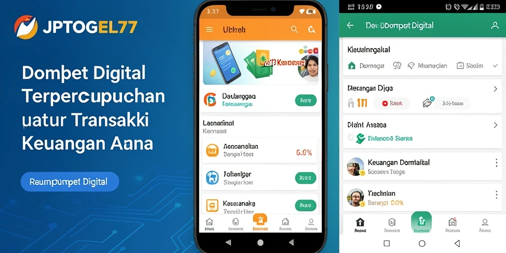 Antarmuka user-friendly JPTOGEL77 untuk Dompet Digital yang efisien.